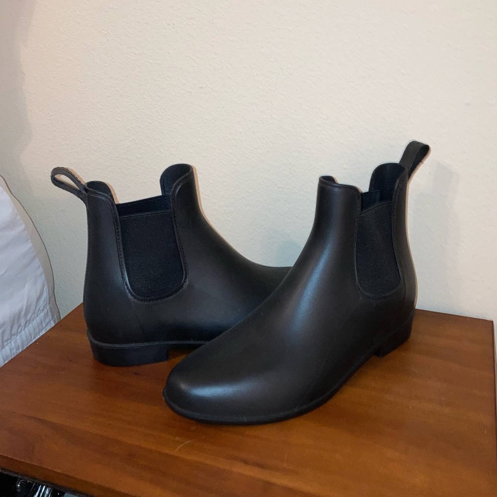 Stylish rain boots
